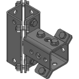 HCS-VT63-21/4 - HALFEN Fittings POWERCLICK System 63 21/4